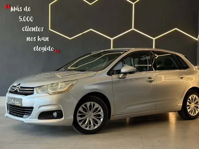 Usado Citroën C4 Seduction 92 CV (67 kW) 2013 Gris / plata Berlina