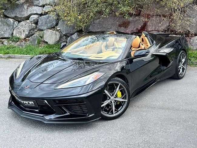 Usado Chevrolet Corvette 502 CV (369 kW) 2022 Negro Descapotable