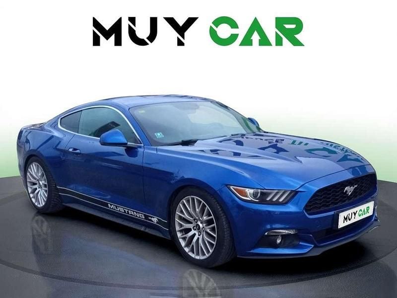 Azul Usado 2017 Ford Mustang Fastback Coupe | 25.990 € (Super precio) - Imagen 1/4