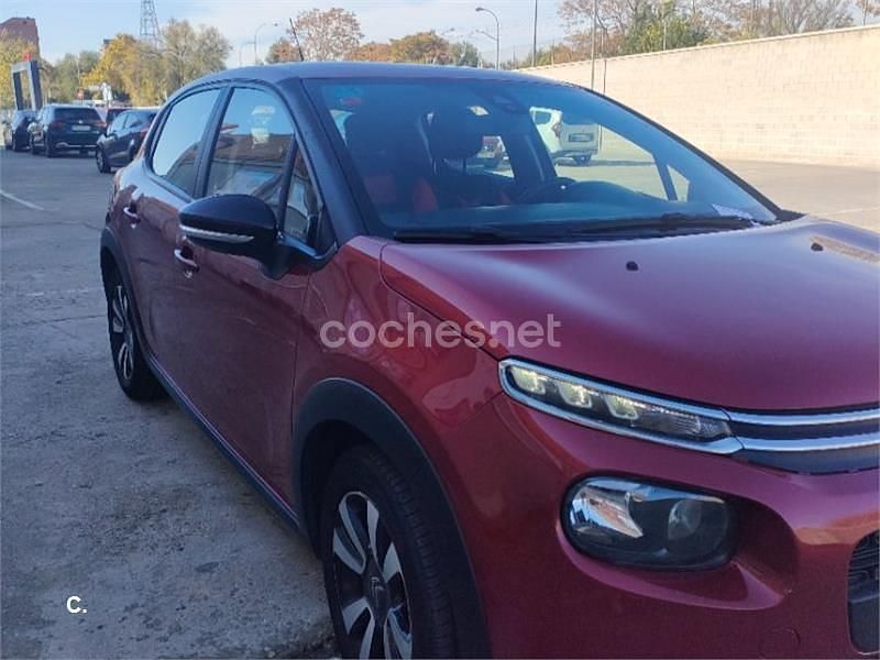 Rojo Usado 2019 Citroën C3 Feel Berlina | 8300 € (Buen precio) - Imagen 1/4