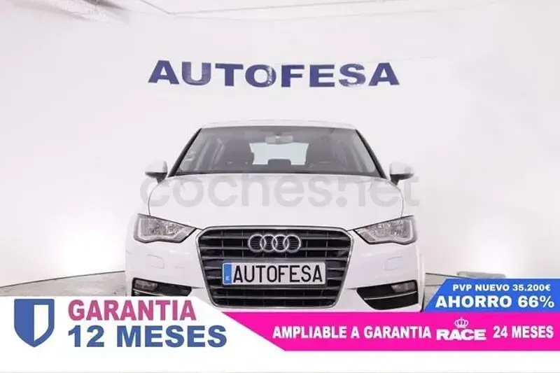 Usado Audi A3 Ambiente 125 CV (91 kW) 2016 Blanco Berlina