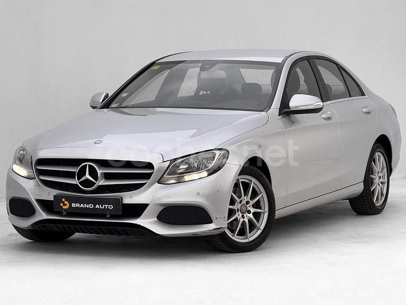 Gris / plata Usado 2014 Mercedes C180 Berlina | 14.200 € (Buen precio) - Imagen 1/4