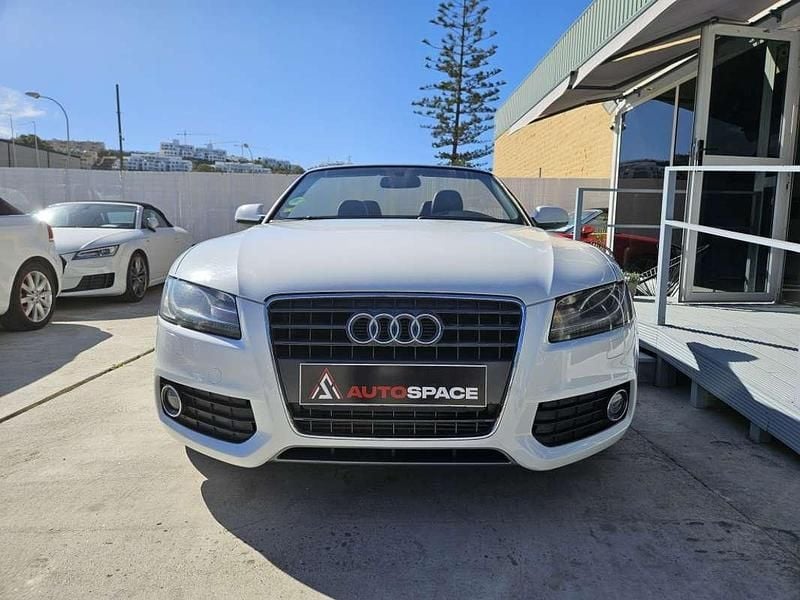 Usado Audi A5 Cabriolet S-Line 211 CV (155 kW) 2011 Blanco Descapotable