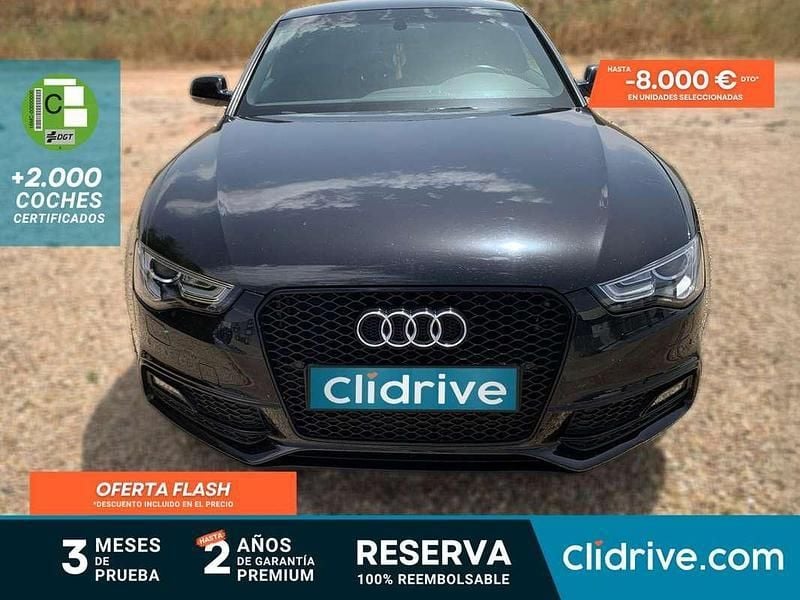 Negro Usado 2014 Audi A5 S-Line Coupe | 13.190 € (Buen precio) - Imagen 1/3