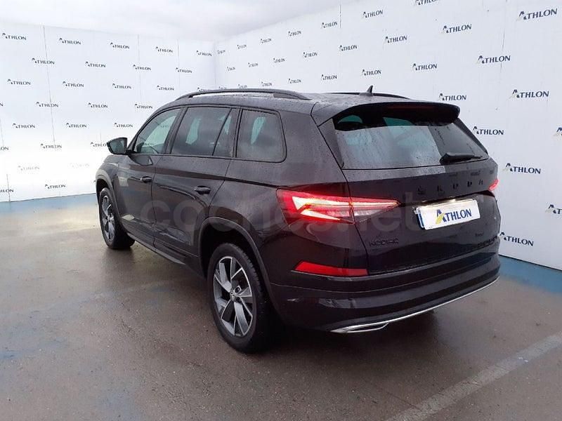 Usado Skoda Kodiaq SportLine 150 CV (110 kW) 2022 Negro SUV