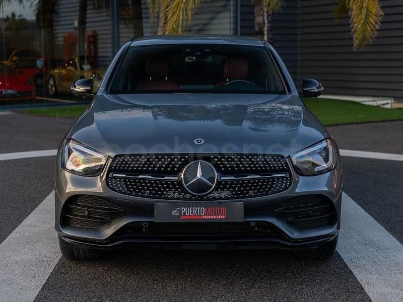 Usado Mercedes GLC220 194 CV (142 kW) 2021 Gris / plata Coupe