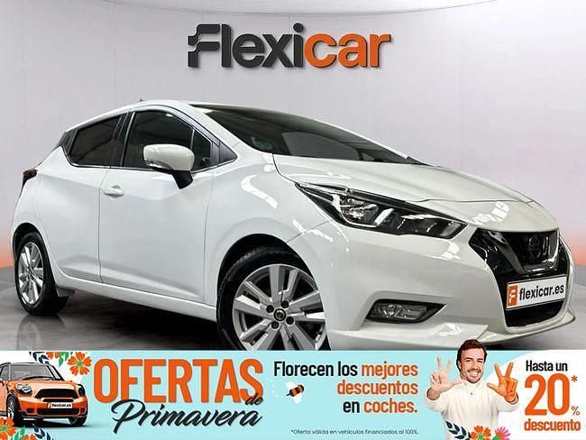 Usado Nissan Micra N-Connecta 100 CV (73 kW) 2021 Blanco Utilitario