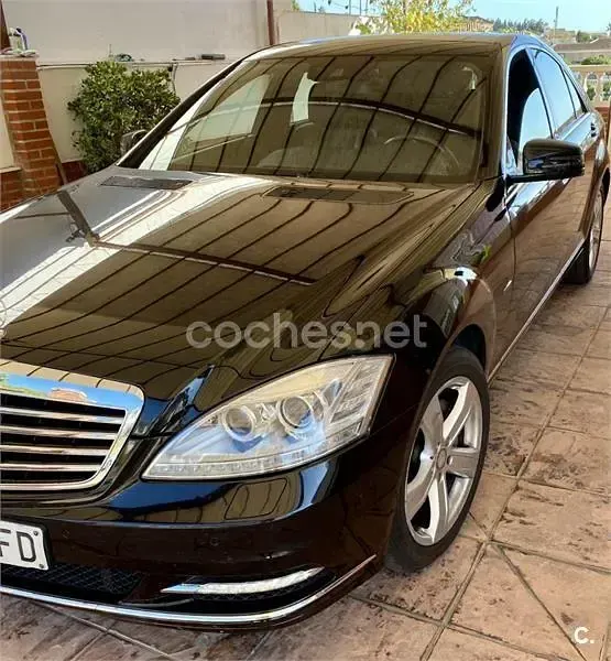 Usado Mercedes S350 258 CV (189 kW) 2012 Negro Berlina