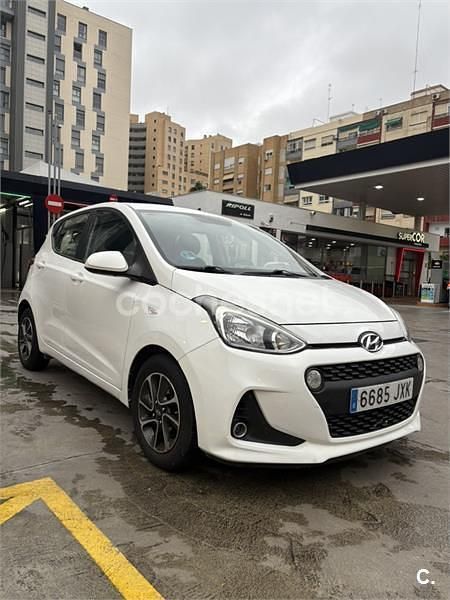 Usado Hyundai i10 87 CV (63 kW) 2017 Blanco Utilitario