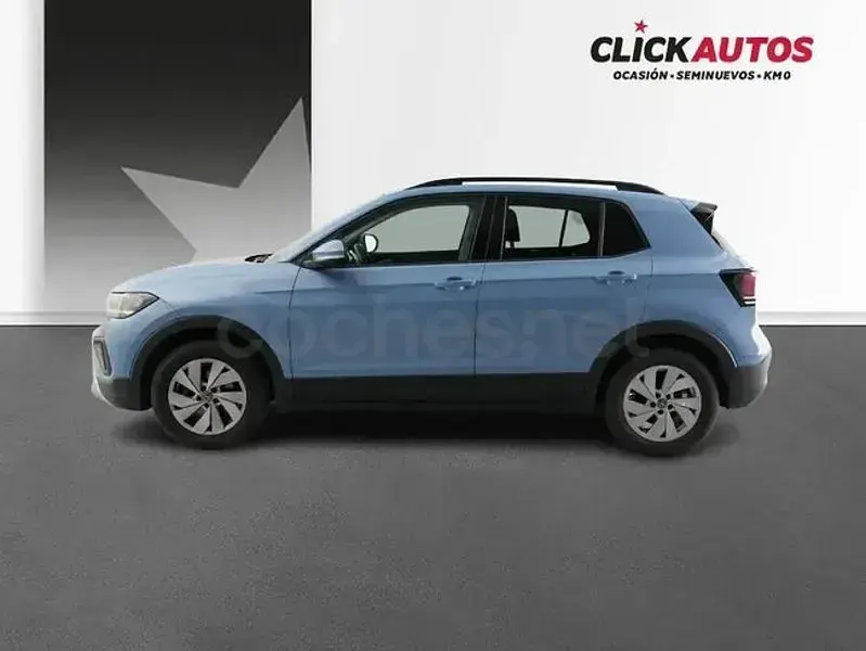 Usado VW T-Cross Life 95 CV (69 kW) 2024 Azul SUV