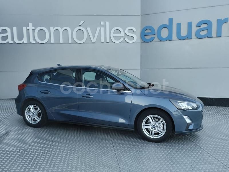 Azul Usado 2020 Ford Focus Trend Berlina | 13.500 € (Buen precio) - Imagen 1/4