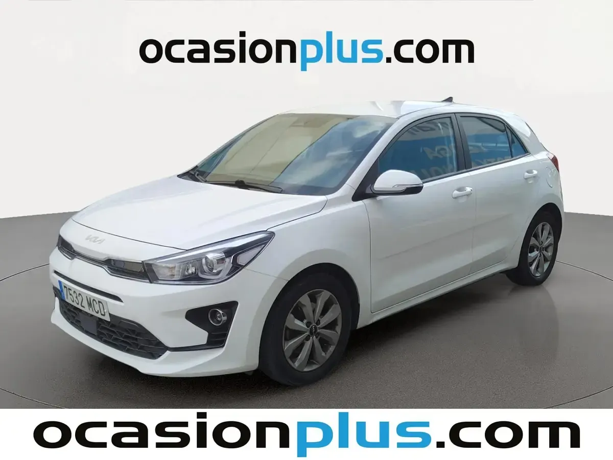 Usado Kia Rio 101 CV (74 kW) 2022 Blanco Utilitario