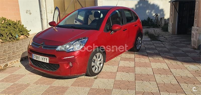 Rojo Usado 2014 Citroën C3 Tonic Berlina | 8000 € (Precio justo) - Imagen 1/4
