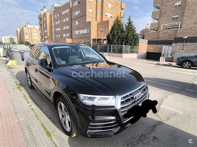 Usado Audi Q5 S-Line 150 CV (110 kW) 2018 Negro SUV