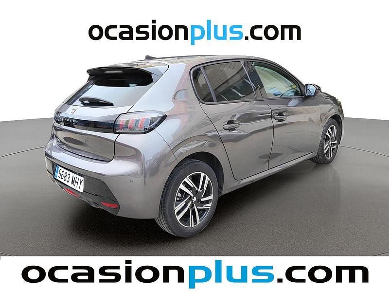 Usado Peugeot 208 Allure 100 CV (73 kW) 2023 Gris Utilitario