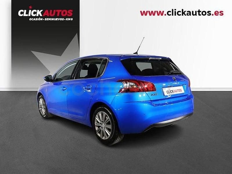 Usado Peugeot 308 Allure 130 CV (95 kW) 2021 Azul Berlina