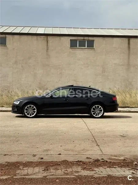 Usado Audi A5 Sportback S-Line 177 CV (130 kW) 2013 Negro Utilitario
