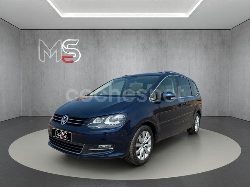 Azul Usado 2013 VW Sharan Sport Monovolumen | 18.899 € (Buen precio) - Imagen 1/4