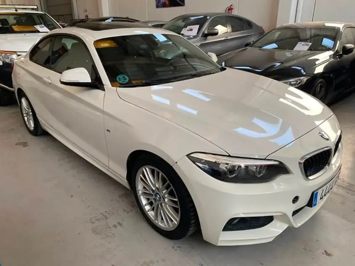 Usado BMW 220 Comfort Edition 190 CV (139 kW) 2018 Blanco Coupe