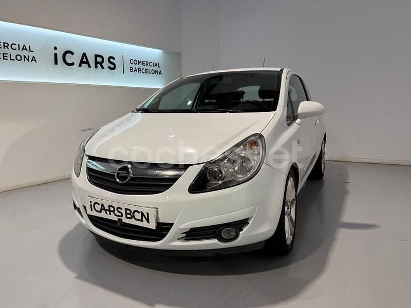 Blanco Usado 2007 Opel Corsa Enjoy Berlina | 3990 € (Super precio) - Imagen 1/4