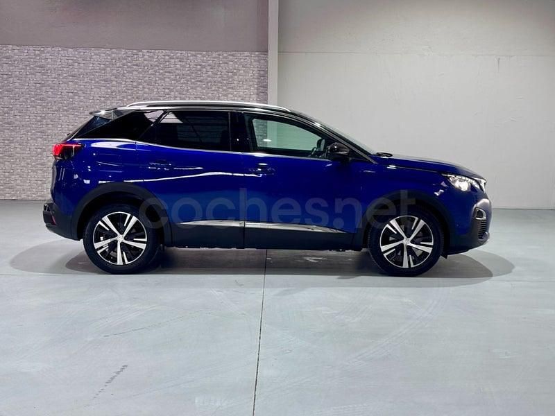Usado Peugeot 3008 GT-line 130 CV (95 kW) 2019 Azul SUV