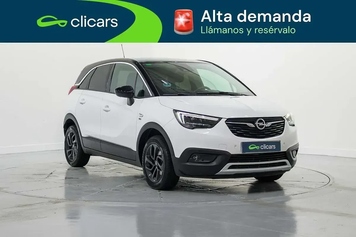 Usado Opel Crossland X Design Edition 110 CV (80 kW) 2019 Blanco SUV