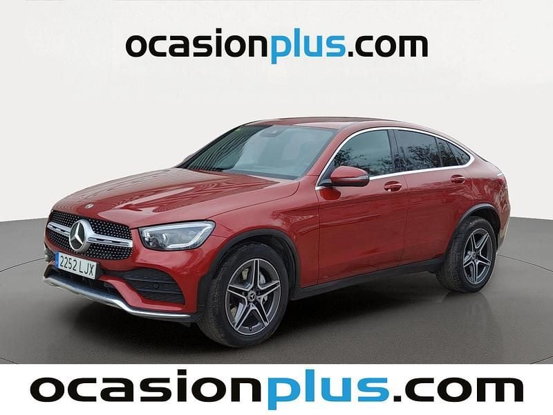 Usado Mercedes GLC220 AMG 194 CV (142 kW) 2020 Rojo Coupe