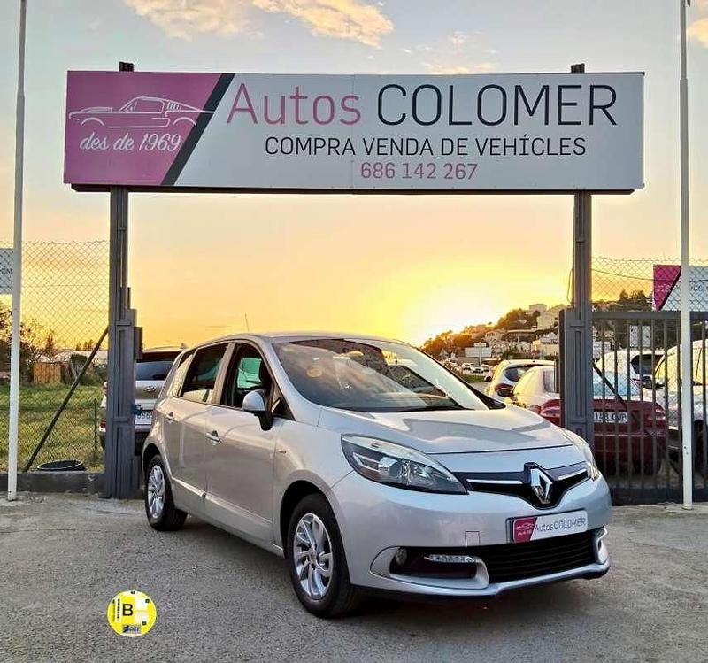 Gris Usado 2014 Renault Scénic III LIMITED Monovolumen | 6999 € (Precio justo) - Imagen 1/4