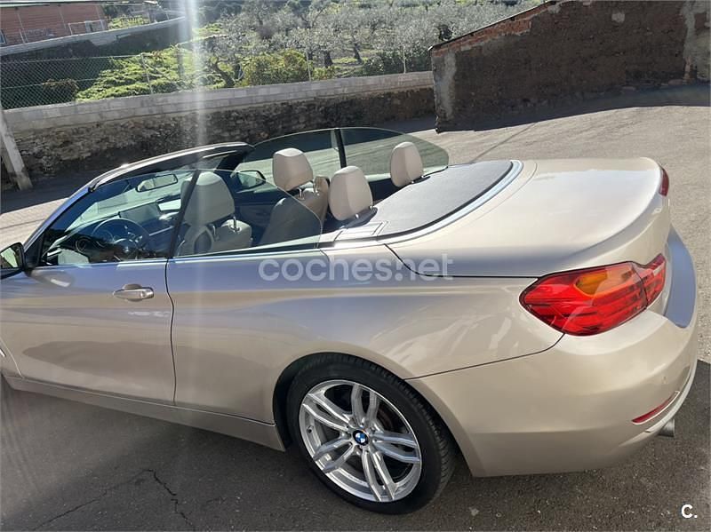 Usado BMW 420 184 CV (135 kW) 2015 Beige Descapotable