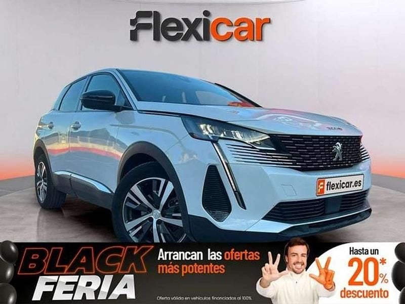 Blanco Usado 2022 Peugeot 3008 Allure Monovolumen | 18.990 € (Precio justo) - Imagen 1/4