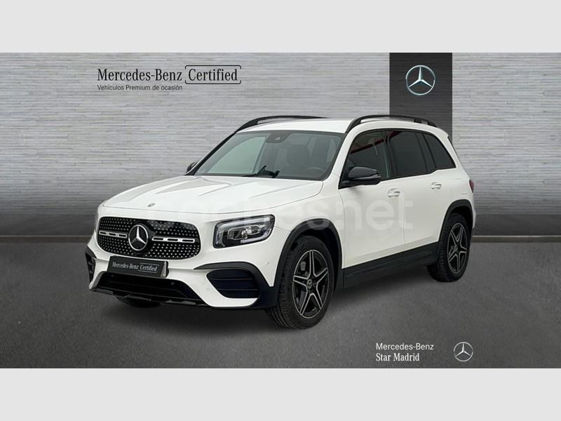 Blanco Usado 2020 Mercedes GLB200 AMG line SUV | 35.990 € (Un poco caro) - Imagen 1/4
