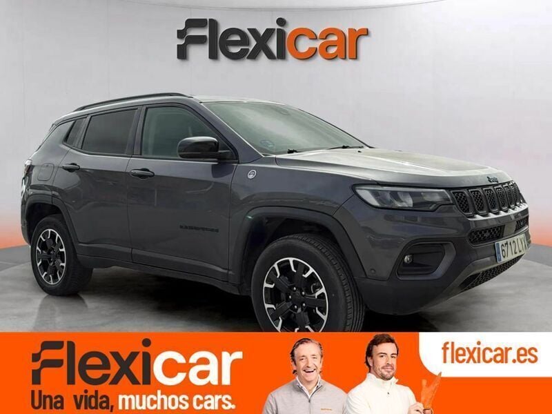 Gris Usado 2022 Jeep Compass SUV | 22.970 € (Precio justo) - Imagen 1/4
