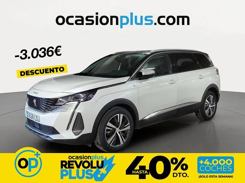 Usado Peugeot 5008 S 130 CV (95 kW) 2021 Blanco Pickup/Camioneta