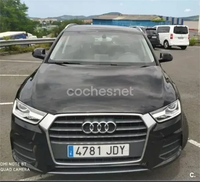 Usado Audi Q3 Attraction 150 CV (110 kW) 2015 Negro SUV