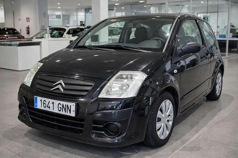 Käytetty Citroën C2 61 HP (44 kW) 2009 Musta Viistoperä