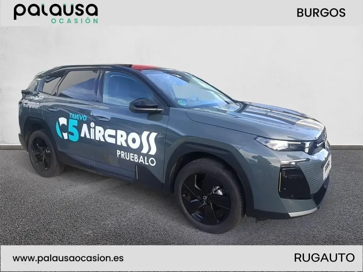 Usado Citroën C5 Aircross 145 CV (106 kW) 2025 Verde SUV