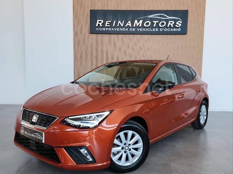 Naranja Usado 2018 Seat Ibiza Style Plus Berlina | 13.990 € (Precio justo) - Imagen 1/4