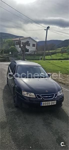 Usado Saab 9-3 Vector 150 CV (110 kW) 2006 Negro Utilitario
