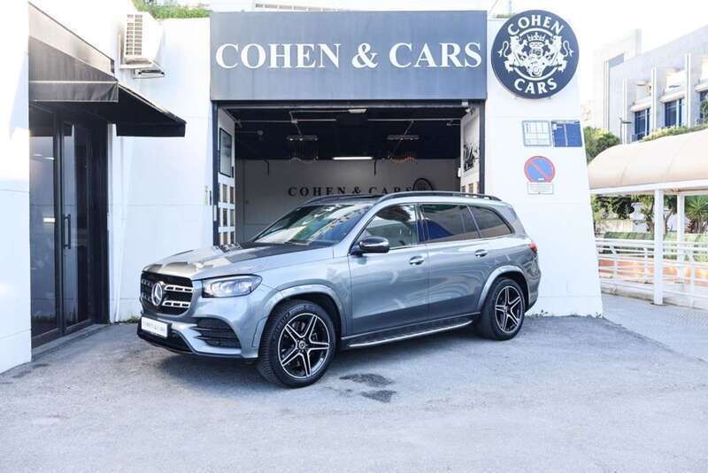 Gris Usado 2021 Mercedes GLS400 SUV | 80.900 € (Precio justo) - Imagen 1/4