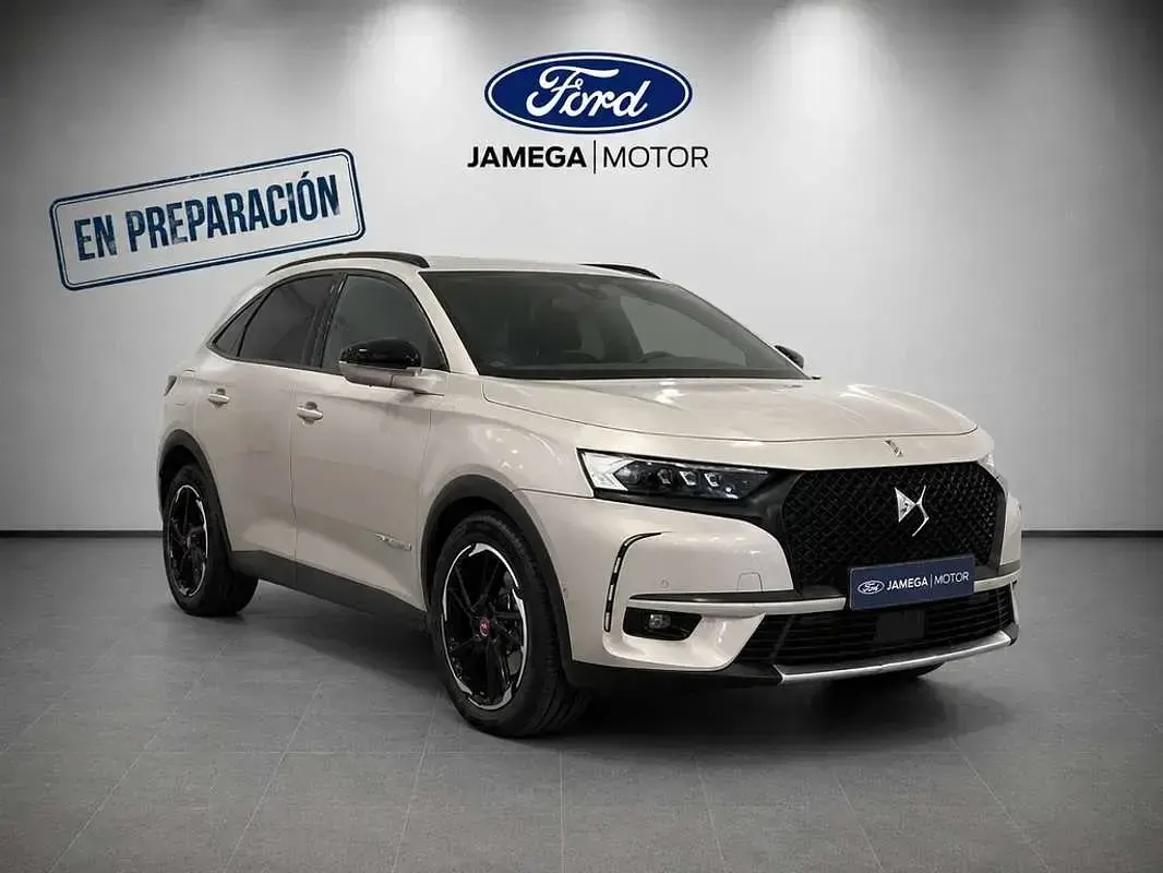 Usado DS Automobiles DS7 Crossback Performance 226 CV (166 kW) 2021 Gris SUV