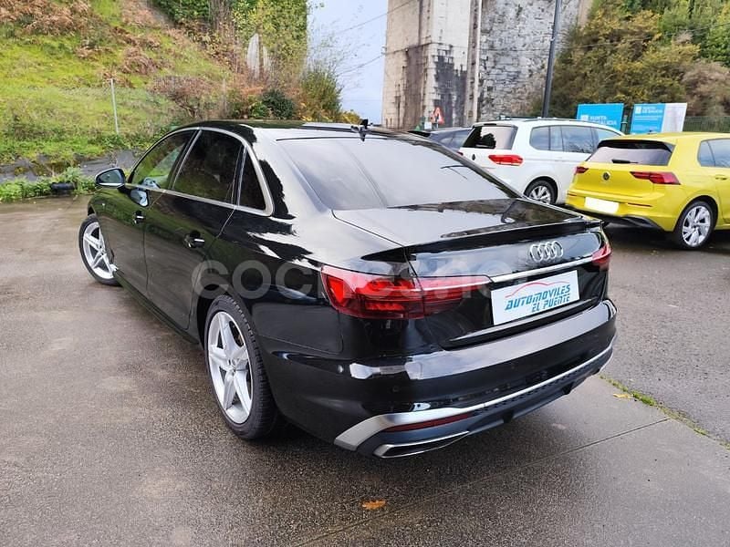 Usado Audi A4 S-Line 122 CV (89 kW) 2020 Negro Berlina
