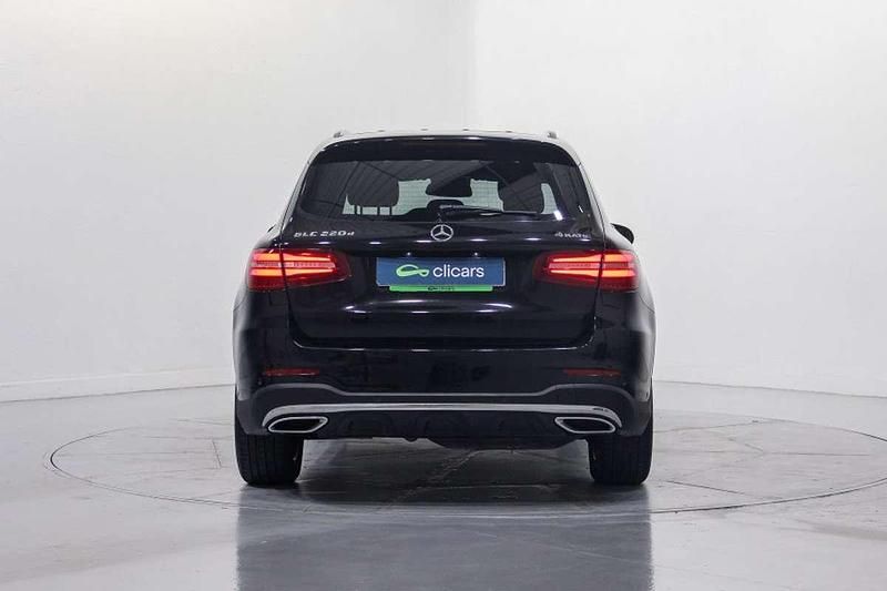 Usado Mercedes GLC220 170 CV (125 kW) 2016 Negro SUV