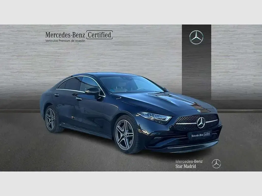 Usado Mercedes CLS300 265 CV (194 kW) 2022 Negro Coupe