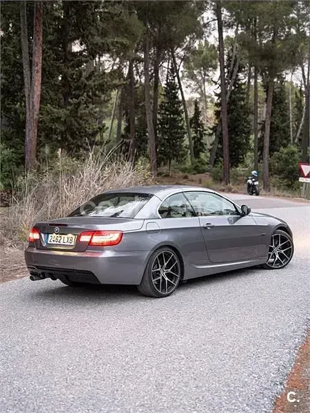 Usado BMW 320 Cabriolet M Sport 184 CV (135 kW) 2013 Gris / plata Descapotable