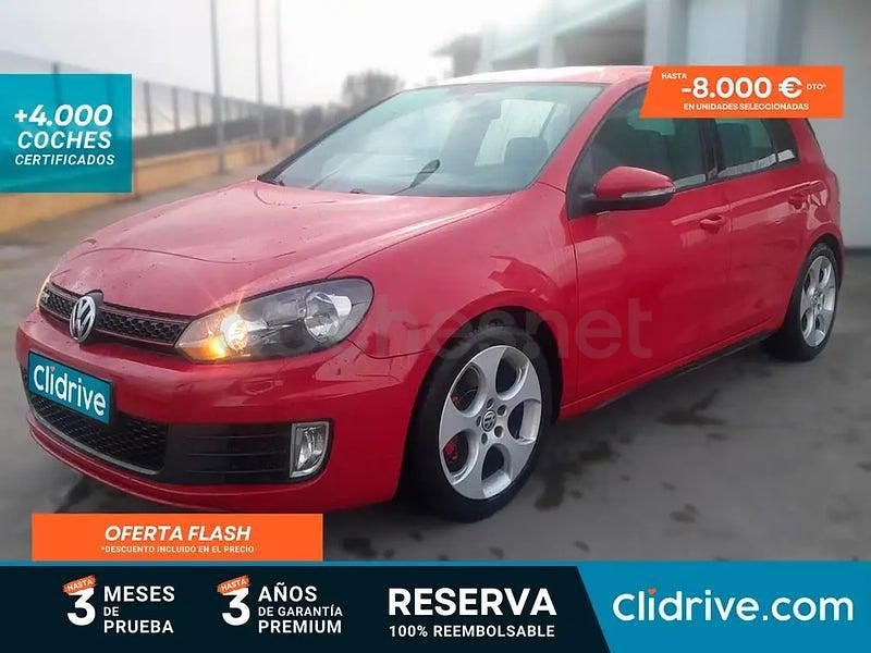Usado VW Golf VI GTI 211 CV (155 kW) 2009 Rojo Utilitario