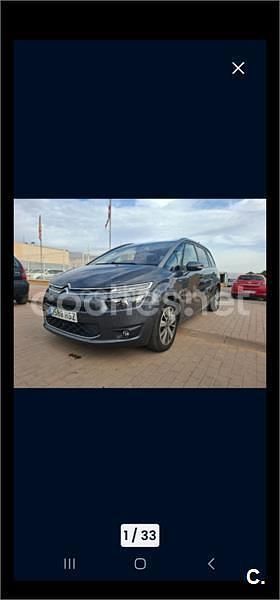 Usado Citroën C4 Picasso Exclusive 115 CV (84 kW) 2013 Gris / plata Monovolumen