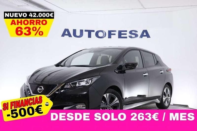 Negro Usado 2021 Nissan Leaf Tekna Utilitario | 15.750 € (Precio justo) - Imagen 1/4