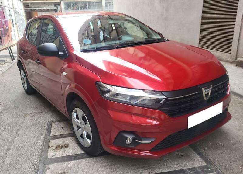 Rojo Usado 2021 Dacia Sandero Acces Utilitario | 9500 € (Buen precio) - Imagen 1/4