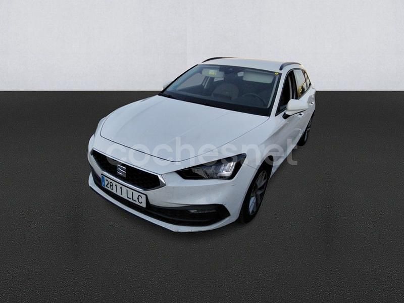 Blanco Usado 2020 Seat Leon Style Familiar | 17.500 € (Buen precio) - Imagen 1/4