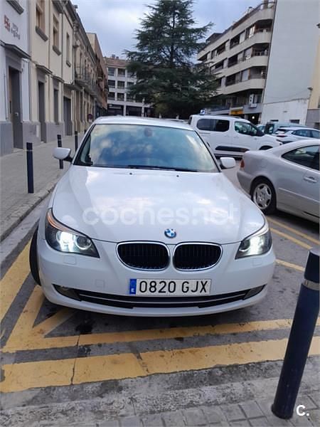 Usado BMW 520 163 CV (119 kW) 2008 Blanco Berlina